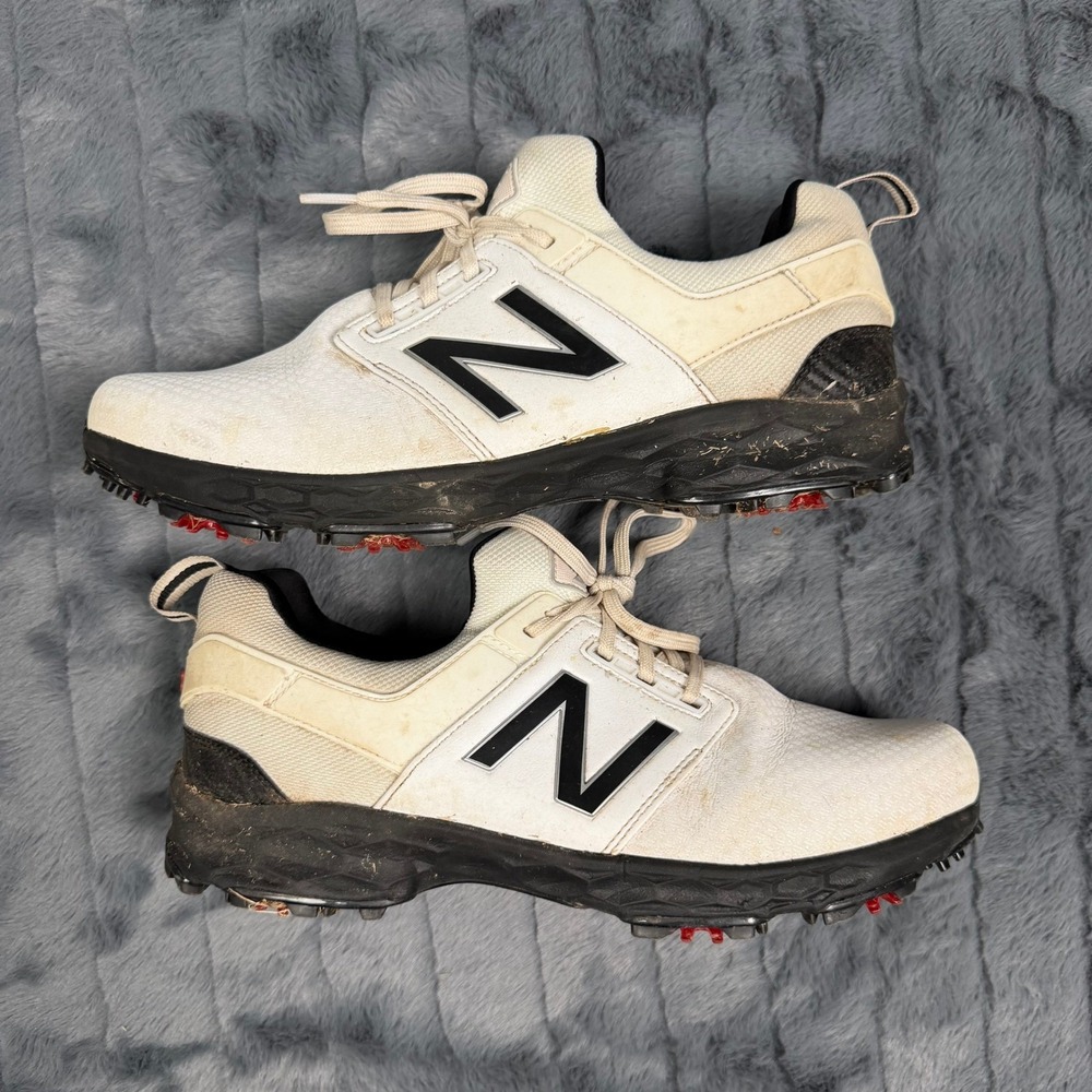 New Balance Fresh Foam LinksPro Mens Golf Shoes White NBG4001WK Size 11.5 D